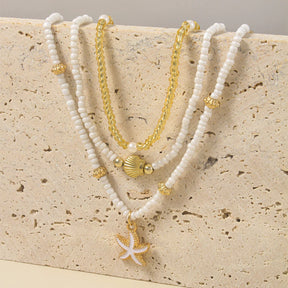 Colar Vintage Multicamadas