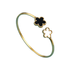 Bracelete Luxuoso Unissex Five-Leaf Flower